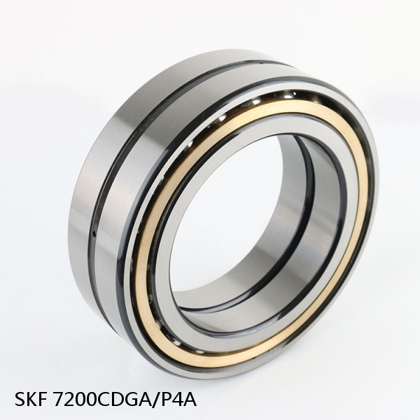 7200CDGA/P4A SKF Super Precision,Super Precision Bearings,Super Precision Angular Contact,7200 Series,15 Degree Contact Angle