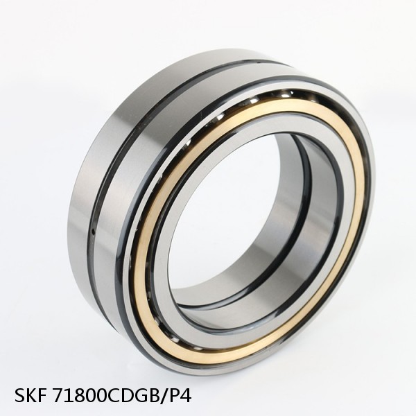 71800CDGB/P4 SKF Super Precision,Super Precision Bearings,Super Precision Angular Contact,71800 Series,15 Degree Contact Angle