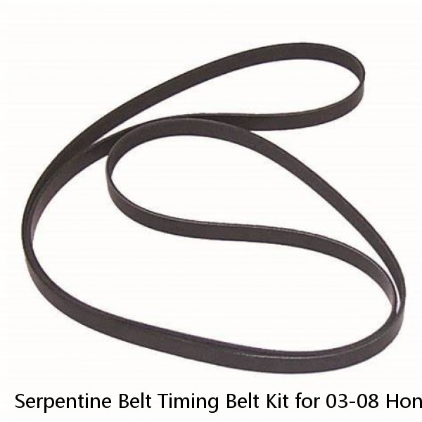 Serpentine Belt Timing Belt Kit for 03-08 Honda Pilot Odyssey Acura RL TL MDX V6