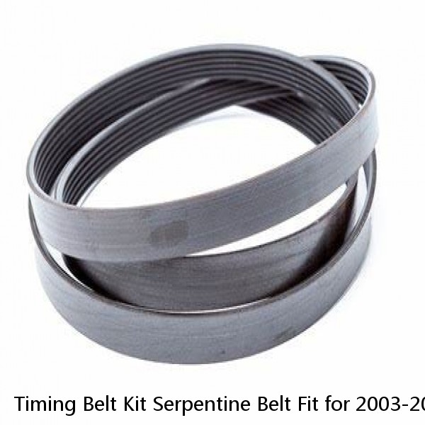 Timing Belt Kit Serpentine Belt Fit for 2003-2008 Acura RL TL MDX Honda Pilot V6